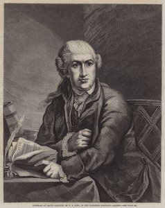 Retrato de David Garrick